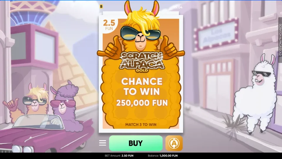 Scratch Alpaca Gold — screenshot 1