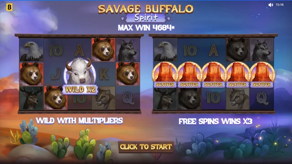 Savage Buffalo Spirit — screenshot 1