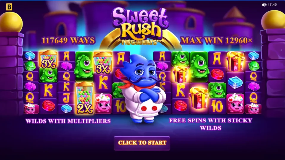 Sweet Rush Megaways — screenshot 1
