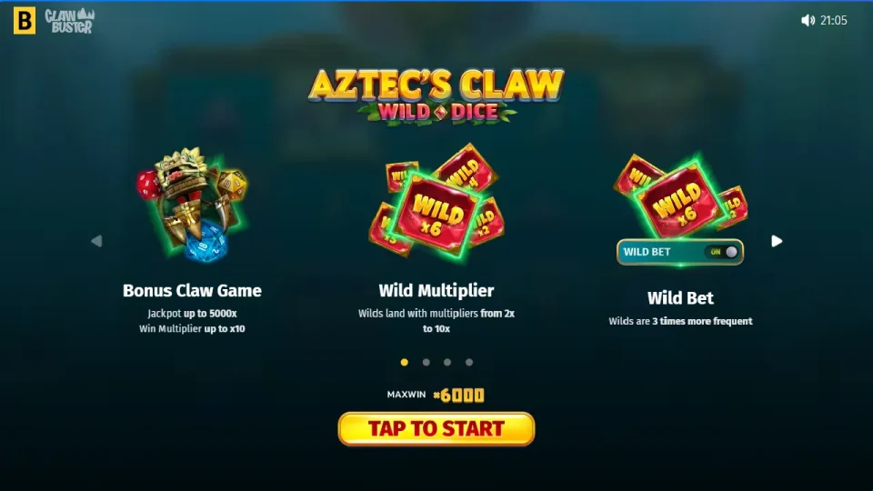Aztec’s Claw Wild Dice — screenshot 1