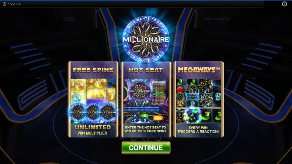 Who Wants To Be A Millionaire Megaways — screenshot 1