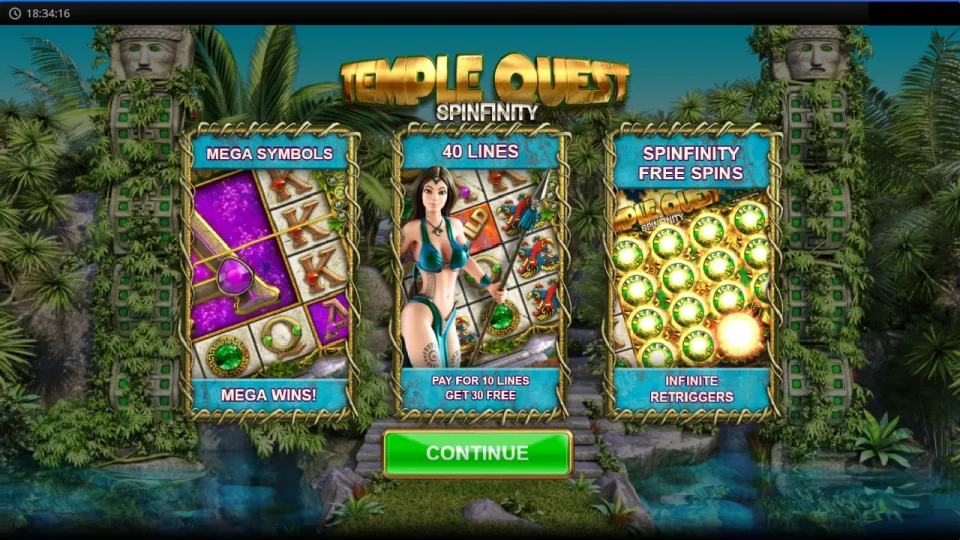 Temple Quest Spinfinity — screenshot 1