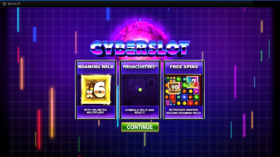Cyberslot Megaclusters — screenshot 6