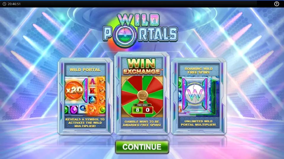 Wild Portals Megaways — screenshot 1