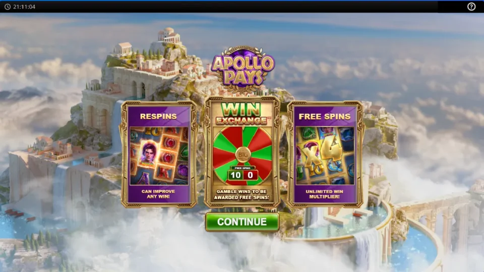 Apollo Pays Megaways — screenshot 1