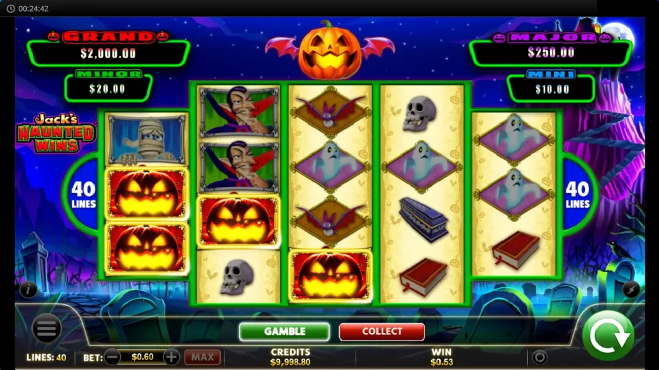 Jack’s Haunted Wins — screenshot 2