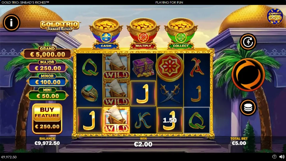 Gold Trio: Sinbad’s Riches — screenshot 1