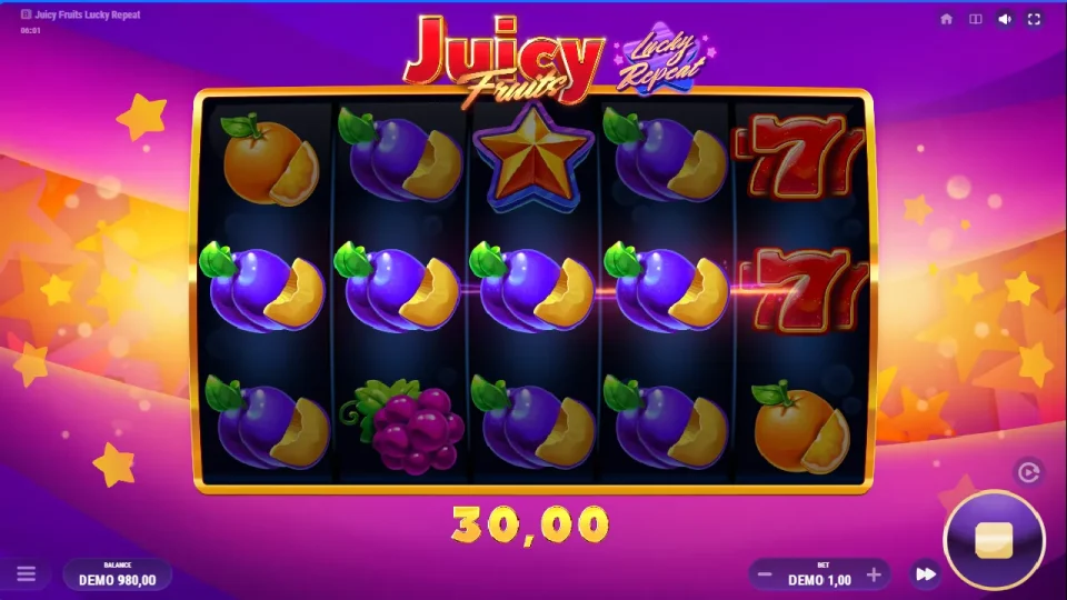 Juicy Fruits Lucky Repeat — screenshot 2