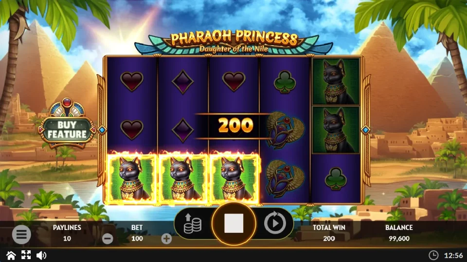 Pharaoh Princess Buy Feature — screenshot 3