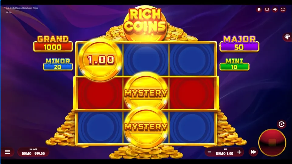 Rich Coins Hold and Spin — screenshot 2