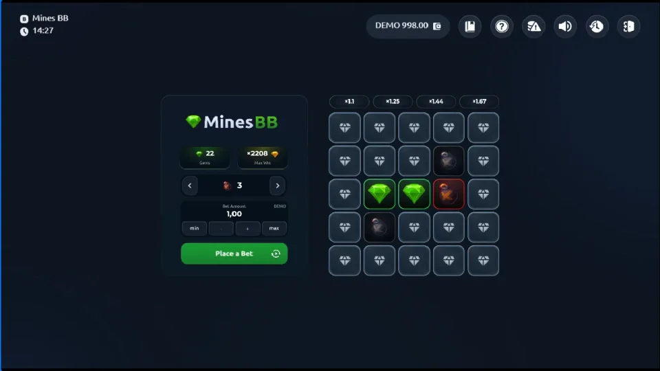 Mines BB — screenshot 2
