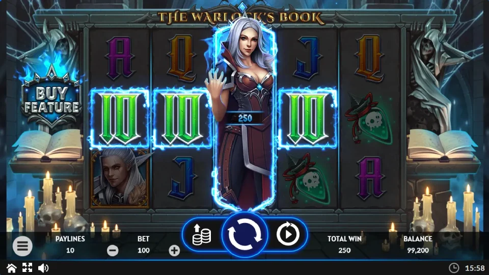 The Warlock’s Book Buy Feature — screenshot 2
