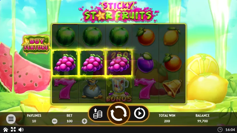 Sticky Star Fruits — screenshot 2