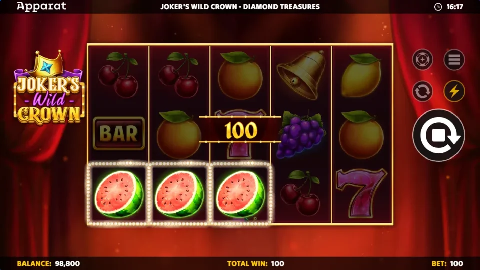 Joker’s Wild Crown Diamond Treasures — screenshot 2