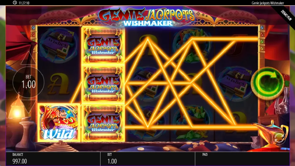 Genie Jackpots Wishmaker — screenshot 3