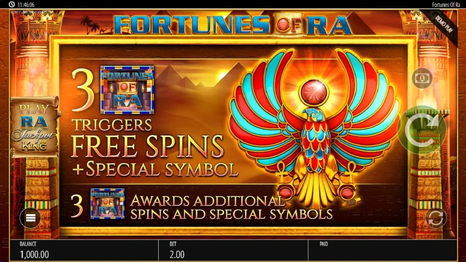 Fortunes of Ra — screenshot 2