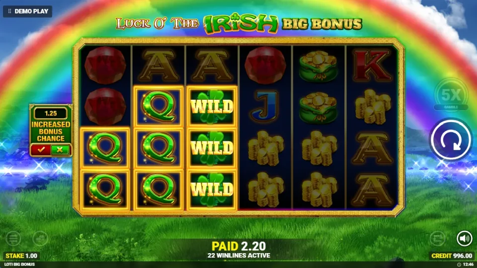 Luck O’ The Irish Big Bonus — screenshot 2