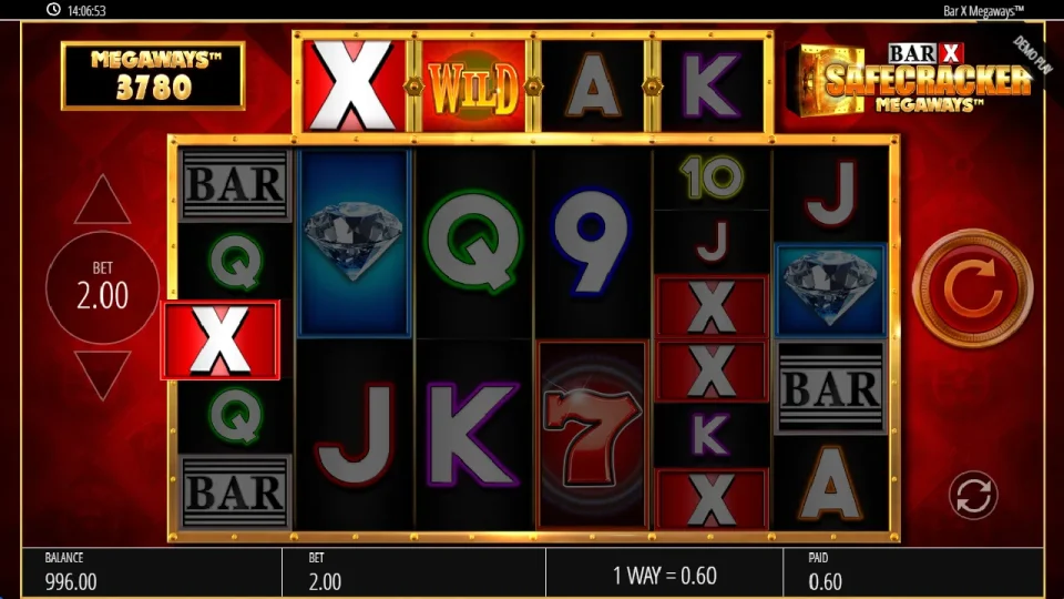 Bar-X Safecracker Megaways — screenshot 4