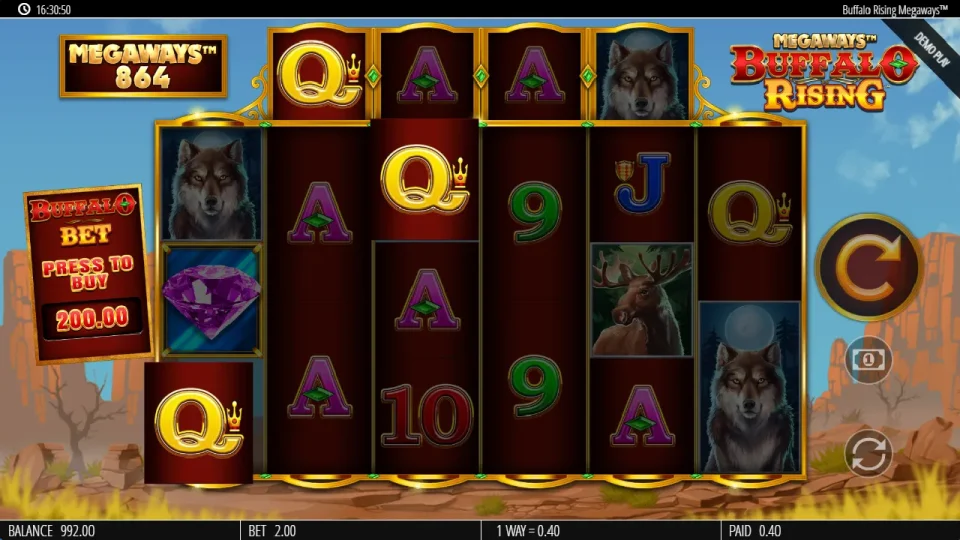 Buffalo Rising Megaways All Action — screenshot 4