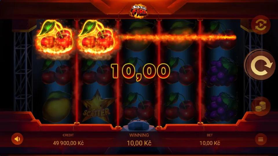 sizzle fire — screenshot 1