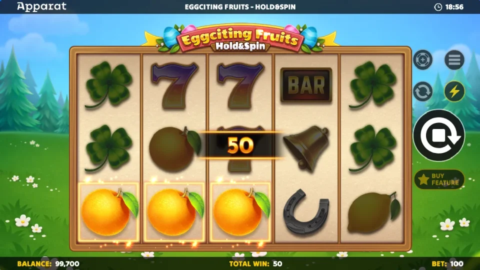 Eggciting Fruits – Hold and Spin — screenshot 1