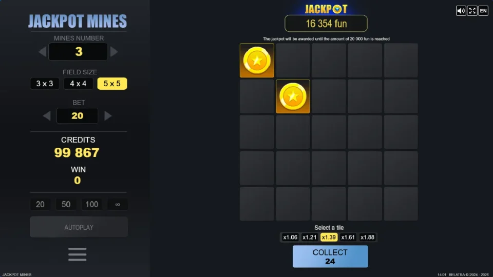 Jackpot Mines — screenshot 2