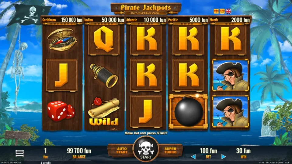 Pirate Jackpots — screenshot 2