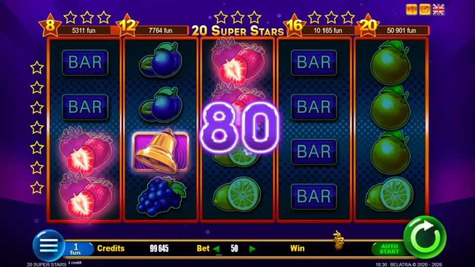 20 Super Stars — screenshot 2