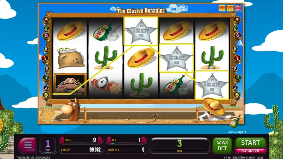 The Elusive Gonzales — screenshot 2