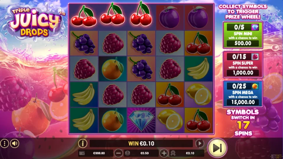 Triple Juicy Drops — screenshot 1