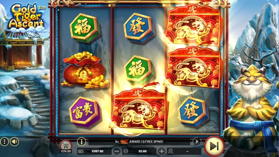 Gold Tiger Ascent — screenshot 2