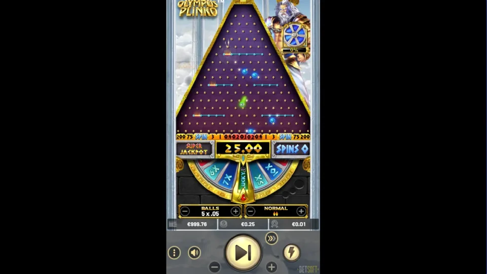 Olympus Plinko — screenshot 2