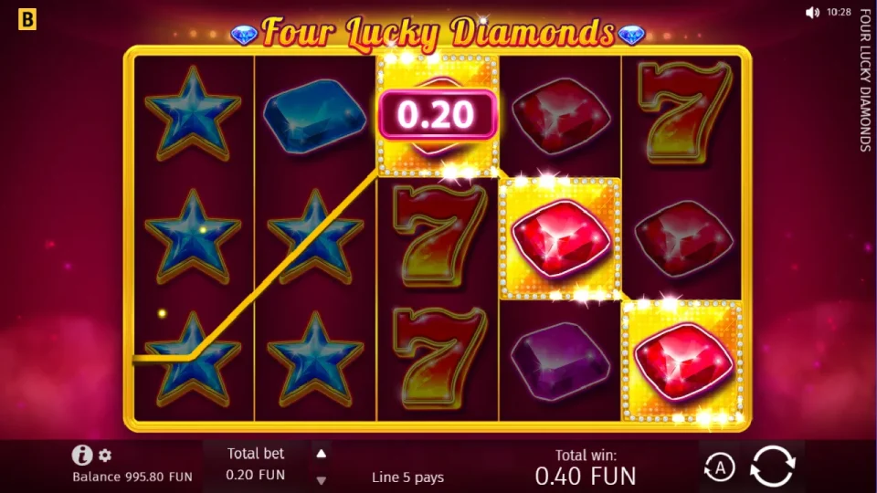 Four Lucky Diamonds — screenshot 3