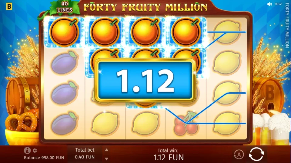 Forty Fruity Million — screenshot 2
