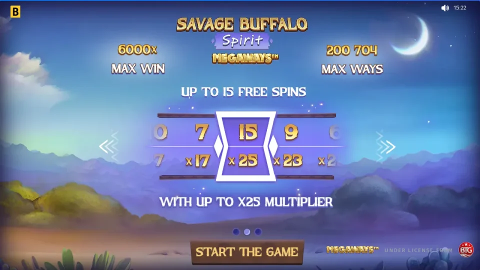 Savage Buffalo Spirit Megaways — screenshot 2