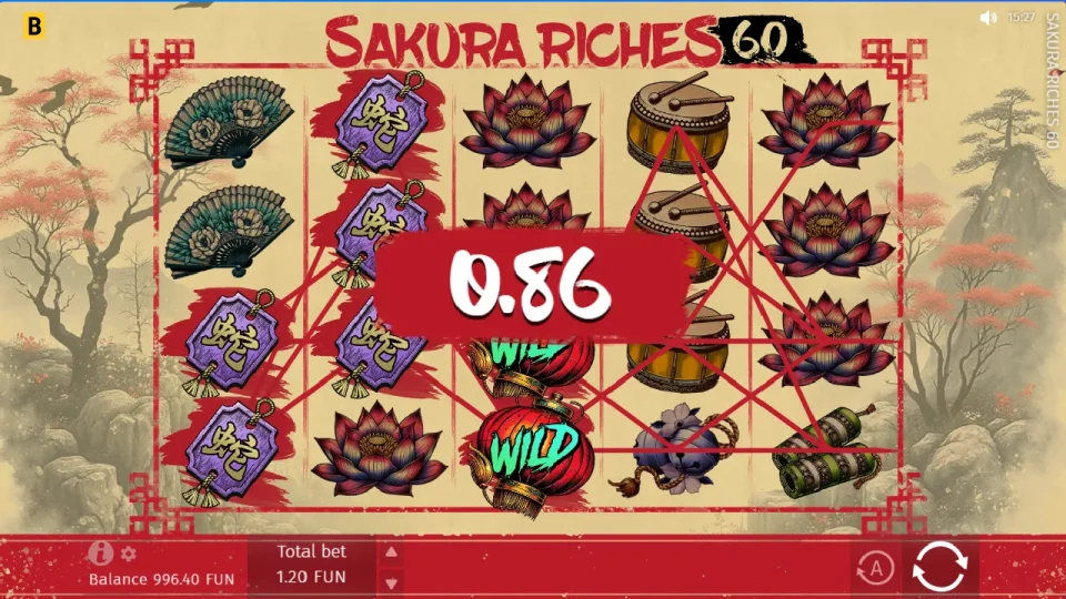 Sakura Riches 60 — screenshot 2