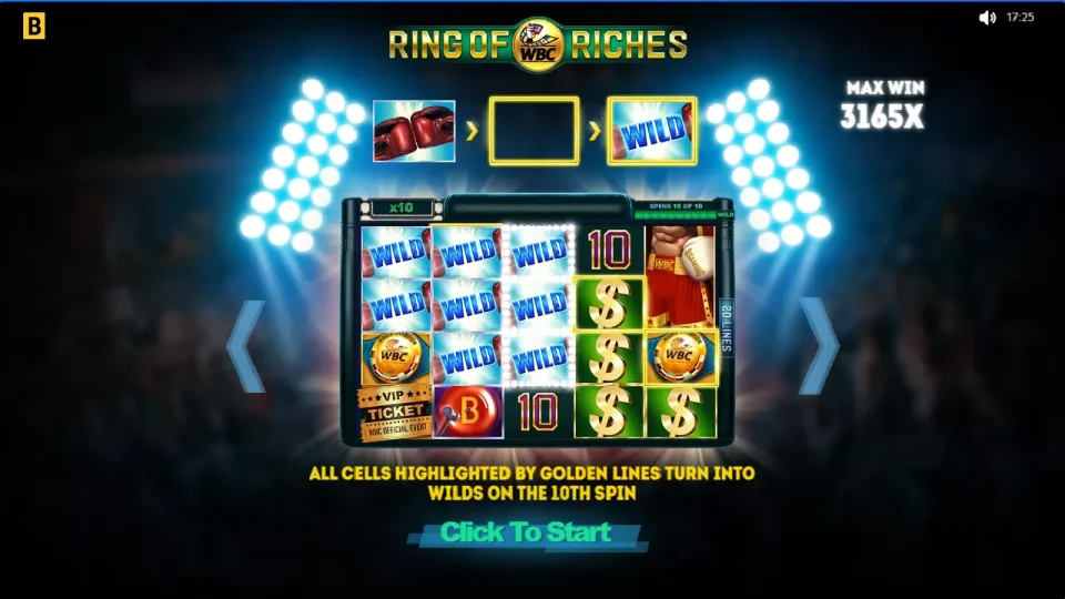 WBC Ring Of Riches — screenshot 2