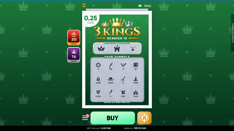 3 Kings Scratch — screenshot 2
