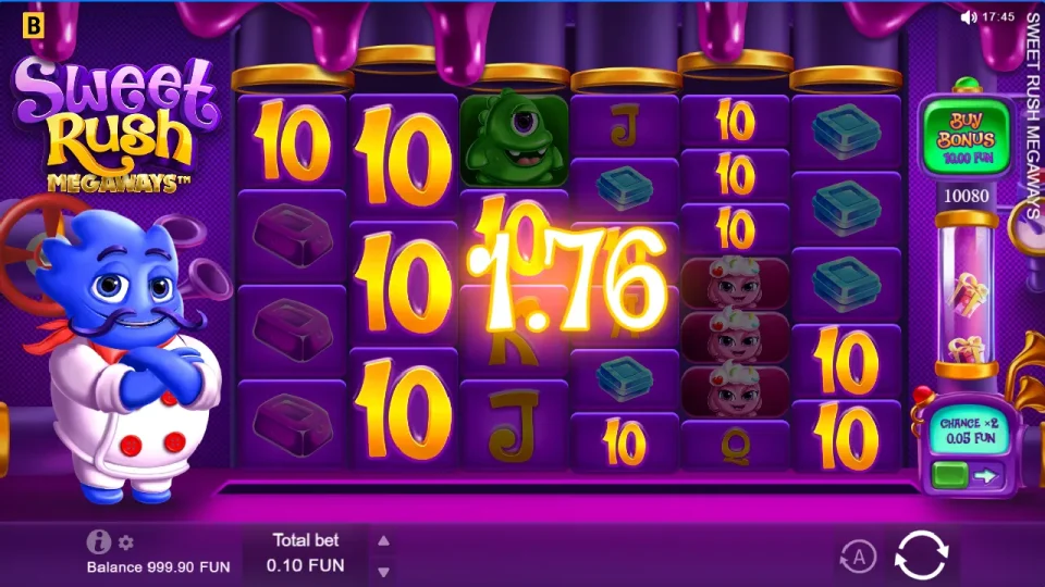 Sweet Rush Megaways — screenshot 2