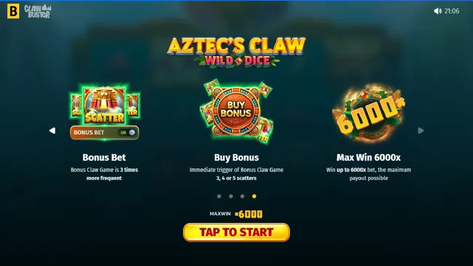 Aztec’s Claw Wild Dice — screenshot 2