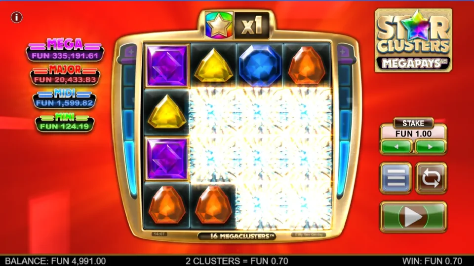 Star Clusters Megapays — screenshot 2