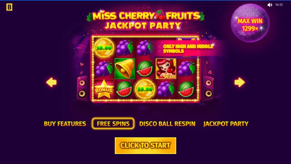 Miss Cherry Fruits Jackpot Party — screenshot 2