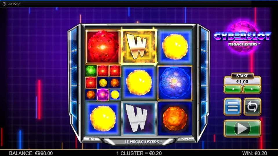 Cyberslot Megaclusters — screenshot 5