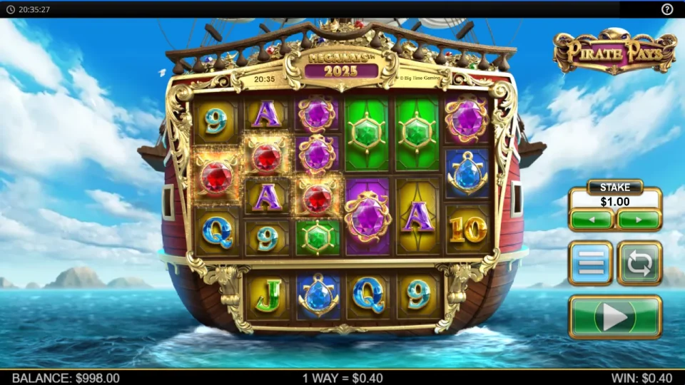 Pirate Pays Megaways — screenshot 2