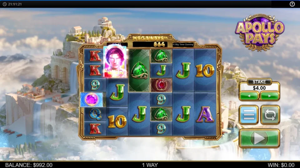 Apollo Pays Megaways — screenshot 2