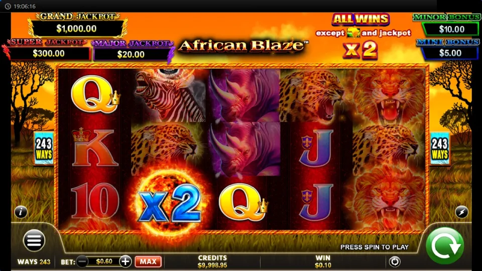 African Blaze — screenshot 2