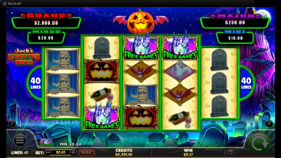 Jack’s Haunted Wins — screenshot 3