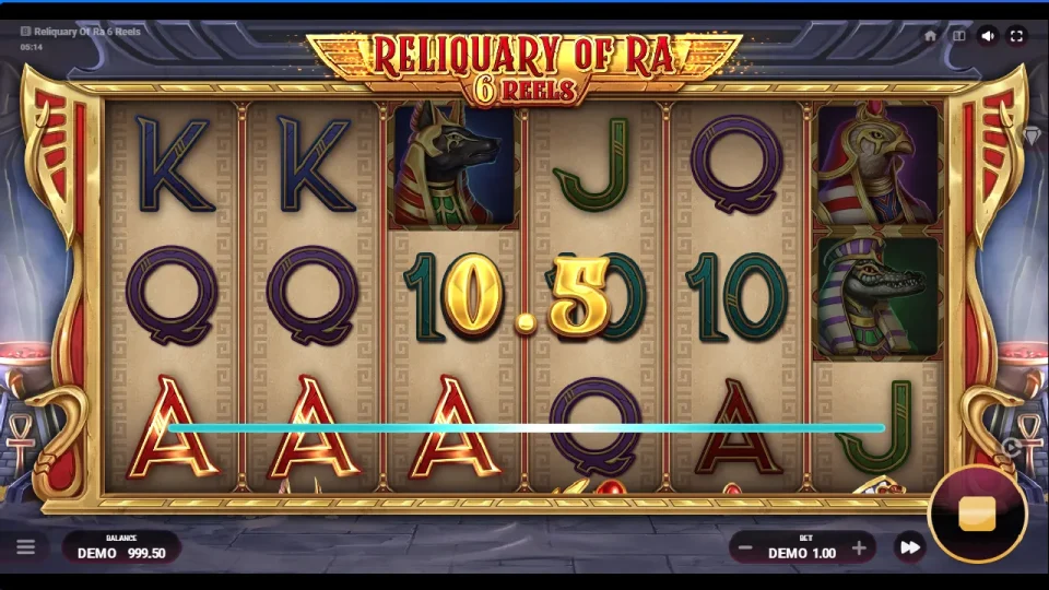 Reliquary Of Ra 6 Reels — screenshot 3