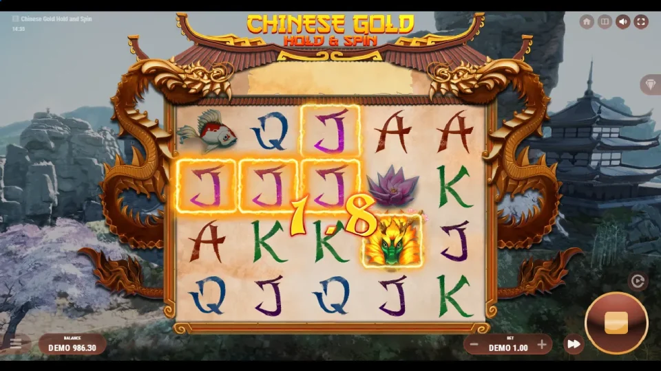 Chinese Gold Hold and Spin — screenshot 3