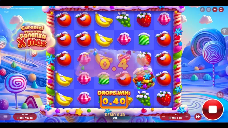 Caramel Dream Bonanza Xmas — screenshot 2